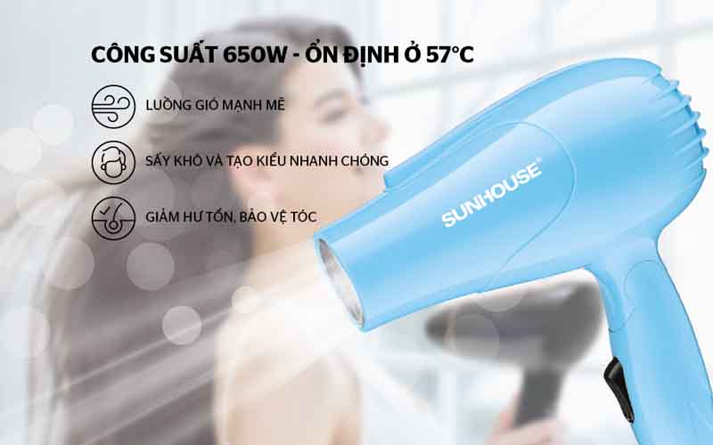 Máy sấy tóc SUNHOUSE SHD2305