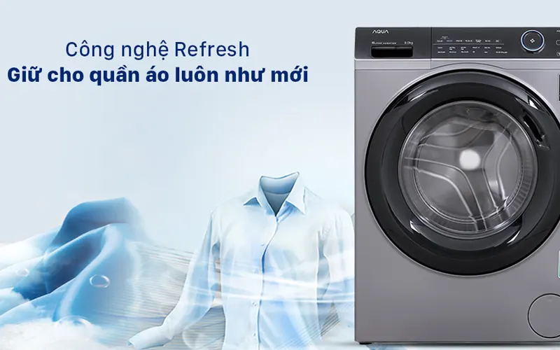 Máy giặt AQUA 9kg AQD-A900F.S