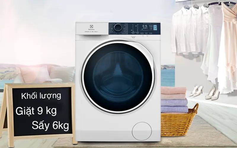 Hướng dẫn sử dụng chế độ sấy của máy giặt Electrolux đơn giản nhất