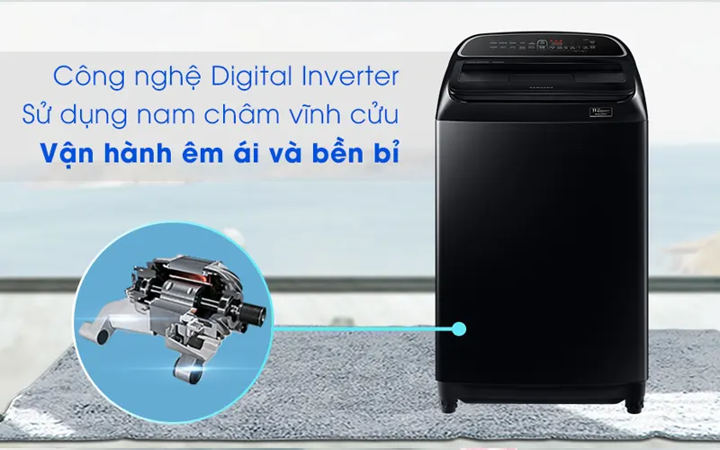 Máy giặt SAMSUNG Inverter 11kg WA11T5260BV/SV