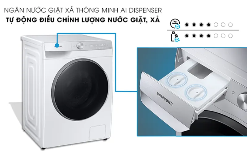 Máy giặt SAMSUNG Inverter 10kg WW10TP44DSH