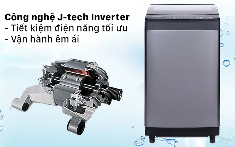 Máy giặt SHARP Inverter 10.5kg ES-X105HV-S