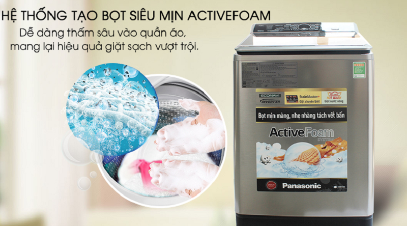 Máy giặt hãng PANASONIC 14 Kg NA-FS14V5SRV