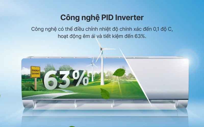 Máy lạnh AQUA Inverter 1.5 HP AQA-RV13QC