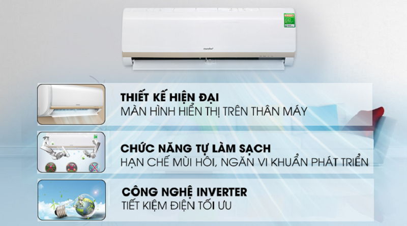 Máy lạnh Comfee Inverter SIRIUSA-9ED 1 HP