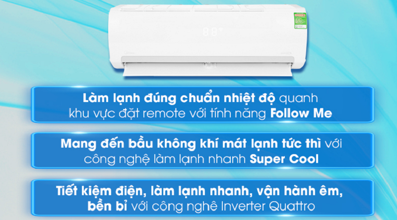 Máy lạnh Midea inverter 1.5 HP MSMAIII-13CRDN1