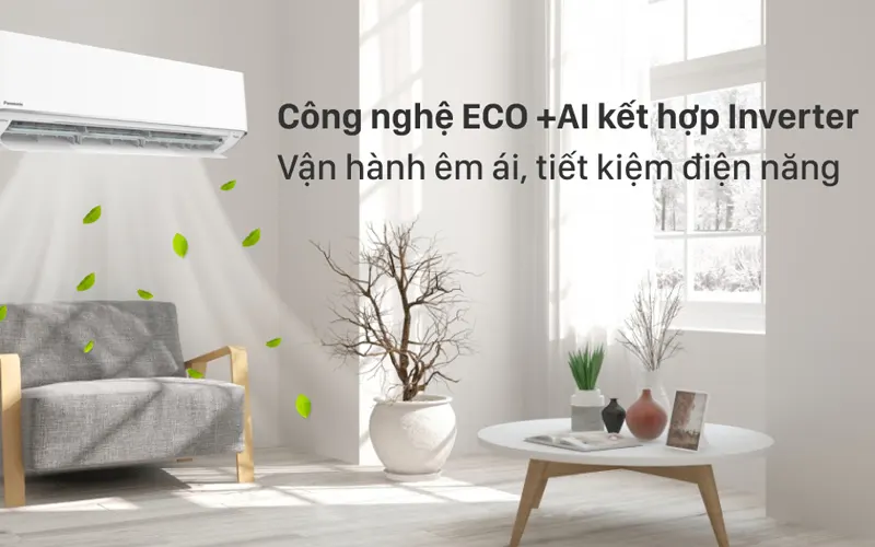 Máy lạnh PANASONIC Inverter 2HP CU/CS-XU18XKH-8