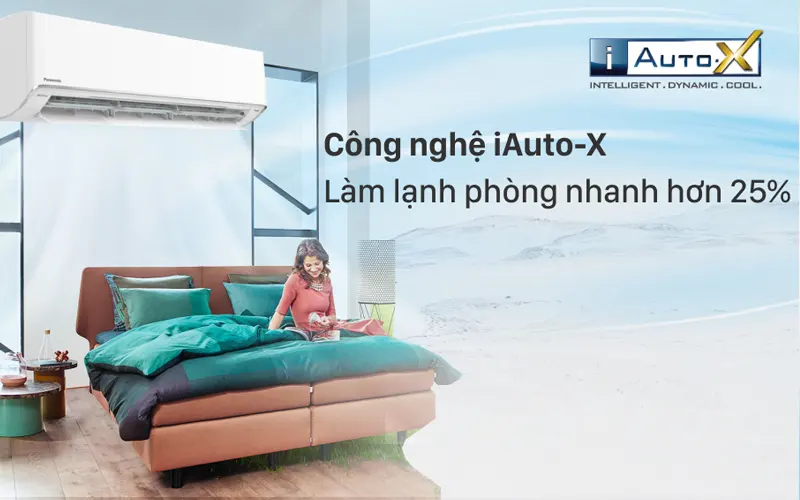 Máy lạnh PANASONIC Inverter 2HP CU/CS-XU18XKH-8