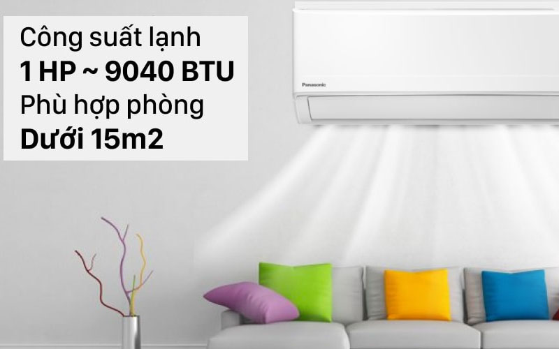 Máy lạnh PANASONIC Inverter 1HP CU/CS-PU9XKH-8M