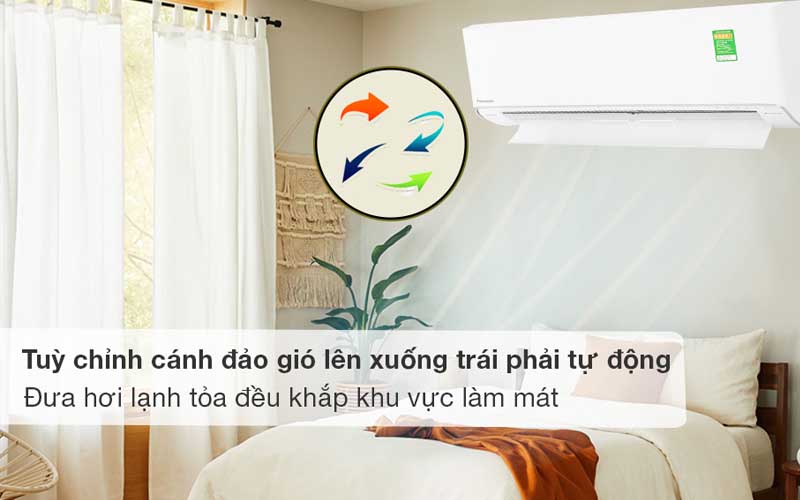 Máy lạnh PANASONIC Inverter 1.5HP CU/CS-XU12ZKH-8