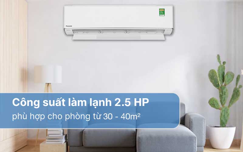 Máy lạnh PANASONIC Inverter 2.5HP CU/CS-XU24ZKH-8