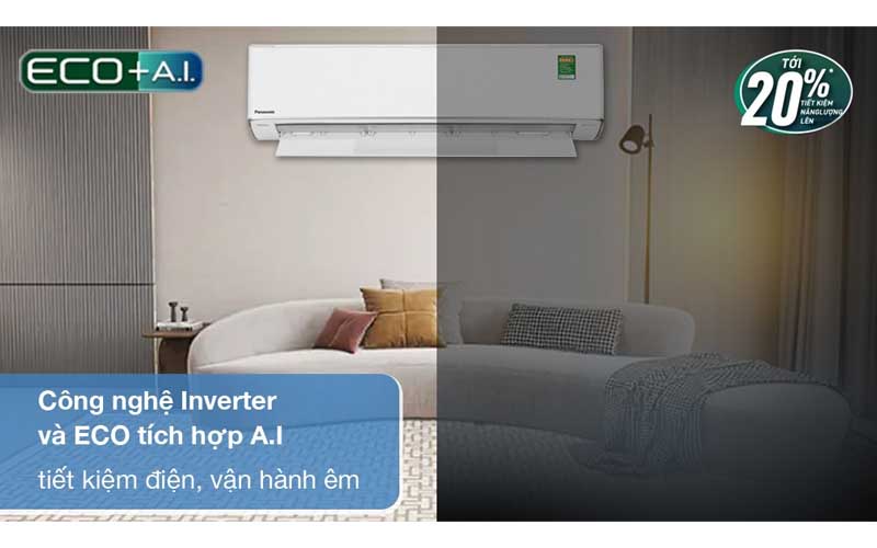 Máy lạnh PANASONIC Inverter 2.5HP CU/CS-XU24ZKH-8