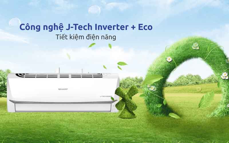 Máy lạnh SHARP Inverter 1 HP AH-X10ZEW