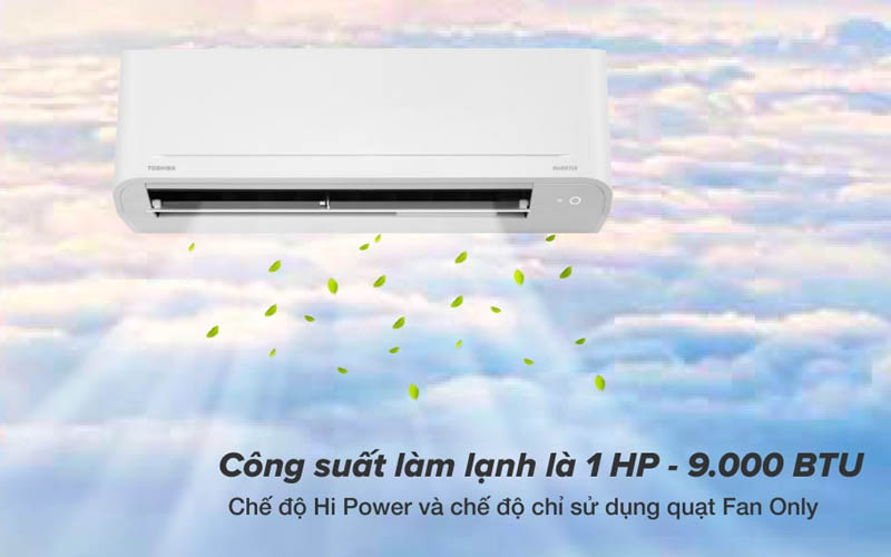 Máy lạnh TOSHIBA Inverter 1HP RAS-H10C4KCVG-V/RAS-H10C4ACVG-V