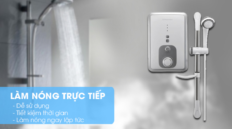 Máy nước nóng trực tiếp là gì?