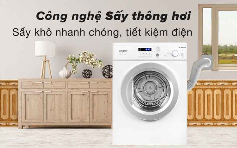 Máy sấy WHIRLPOOL 7 kg AWD712S2