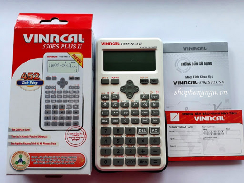 Máy tính bỏ túi Vinacal 570ES Plus II