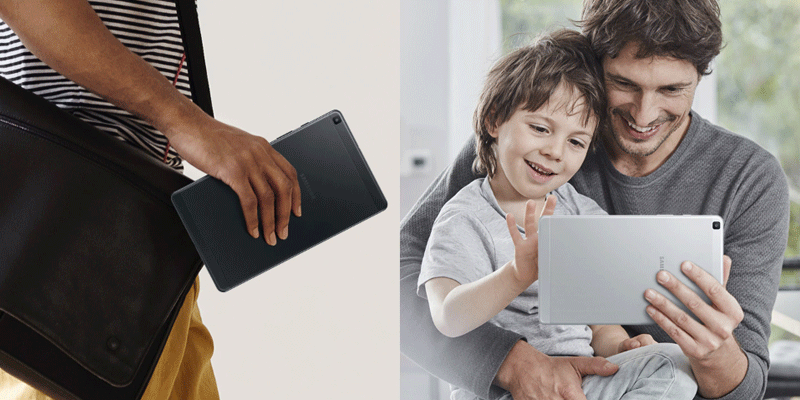 Máy Tính Bảng Samsung SM-T295NZSAXEV (TAB A 2019)  Bạc