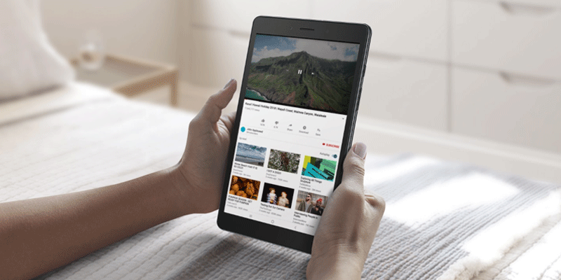 Máy Tính Bảng Samsung SM-T295NZSAXEV (TAB A 2019)  Bạc