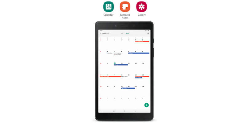 Máy Tính Bảng Samsung SM-T295NZSAXEV (TAB A 2019)  Bạc