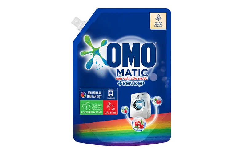 Nước giặt OMO MATIC cửa trước 2kg