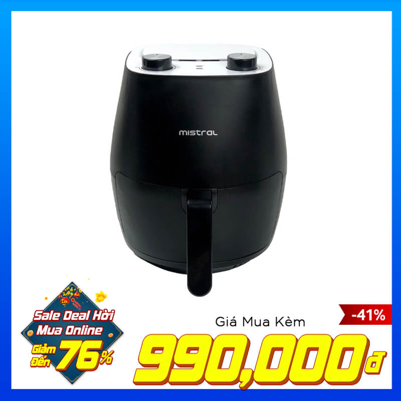 Nồi chiên không dầu Mistral 3.5 lít MAF350M