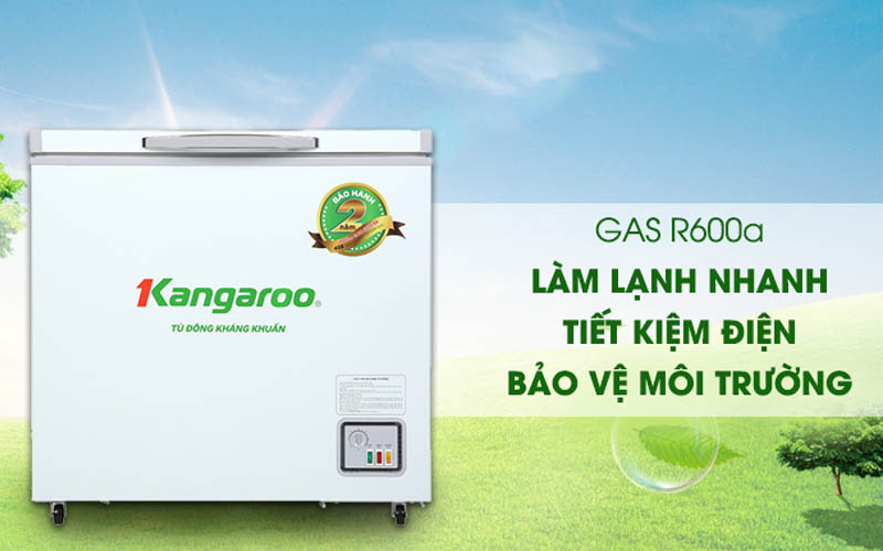 Tủ đông KANGAROO 140 lít KG265NC1