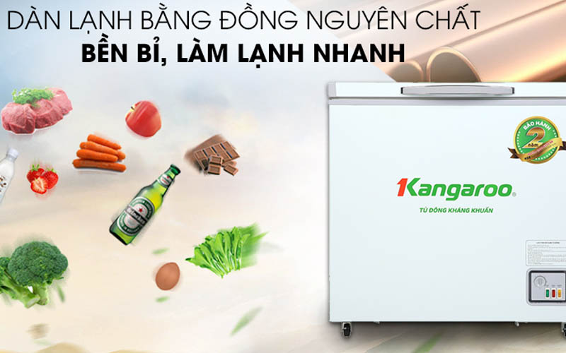 Tủ đông KANGAROO 140 lít KG265NC1