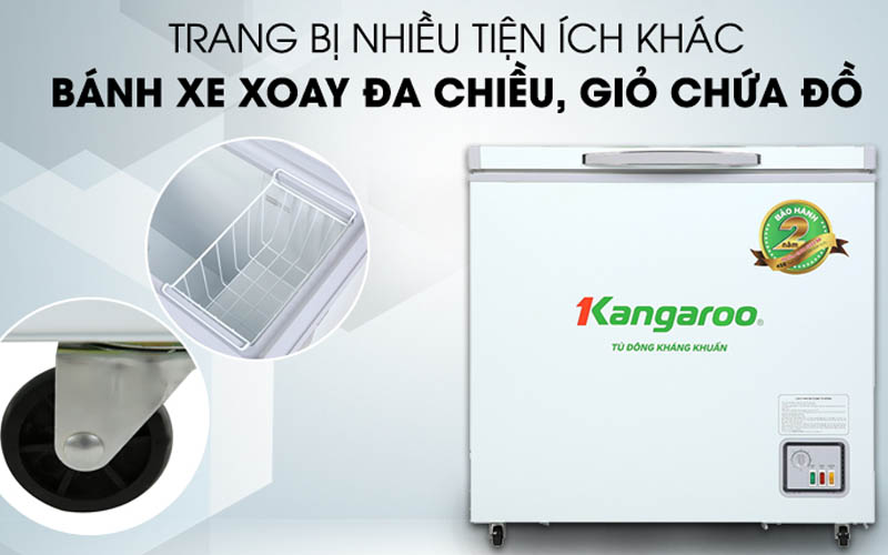 Tủ đông KANGAROO 140 lít KG265NC1