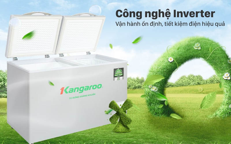 Tủ đông KANGAROO Inverter 286 lít KGFZ290IC1