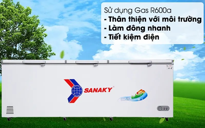 Tủ đông SANAKY 900 lít VH-1199HY3