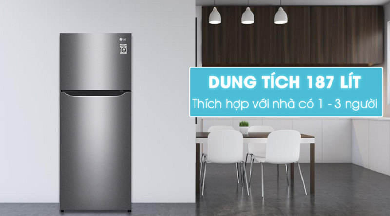 Tủ Lạnh LG Inverter 187l GN-L205S