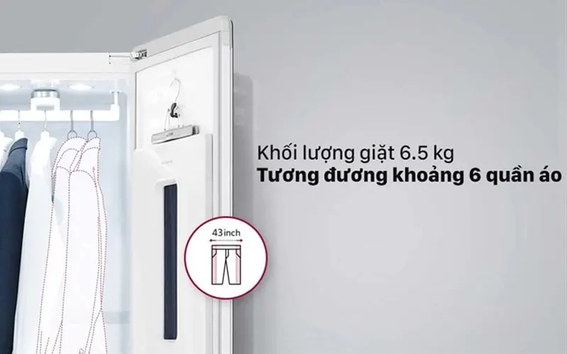 Tủ chăm sóc quần áo LG 6.5kg S5MB