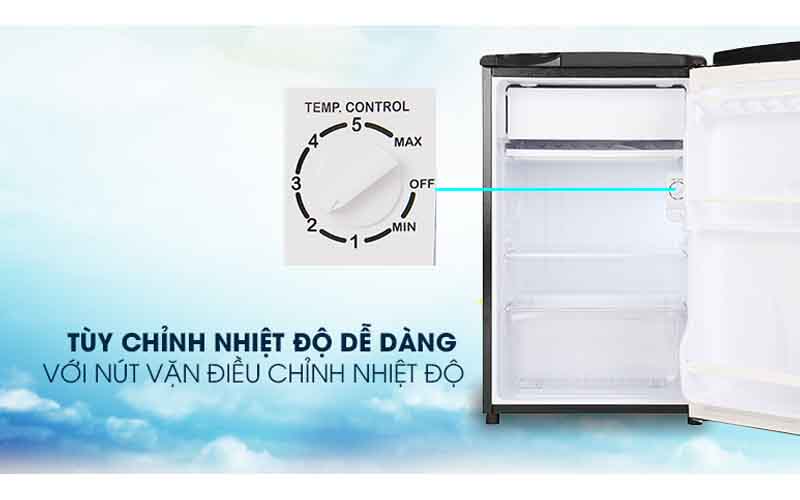 Tủ lạnh Aqua 90 lít AQR-D99FA (BS)