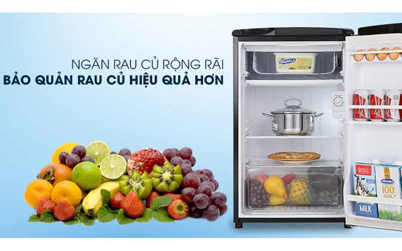 Tủ lạnh Aqua 90 lít AQR-D99FA (BS)