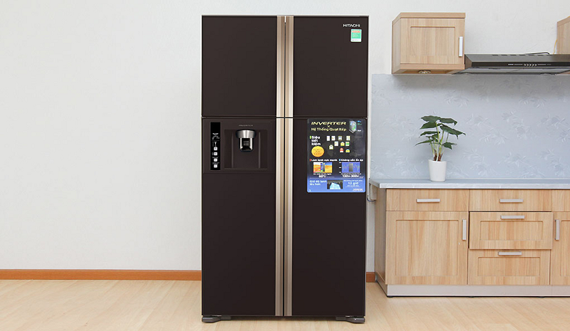 Thiết bị gia dụng, thiết bị điện lạnh - VIDUGOLD Tủ lạnh Mitsubishi  Inverter 555 lít MR-LX68EM-GSL-V