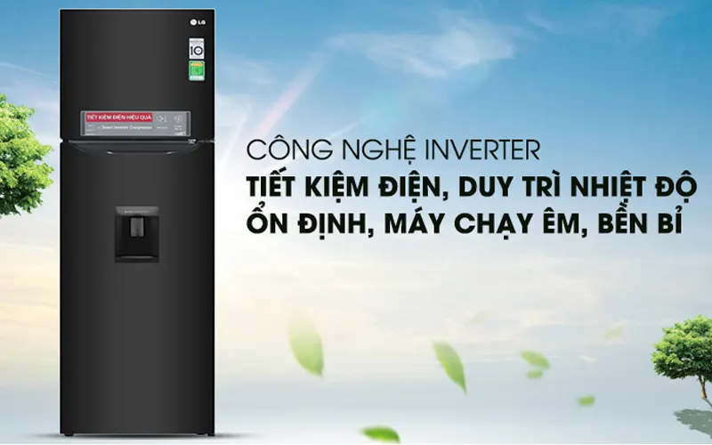 Tủ lạnh Inverter LG 272 lít GN-D255BL