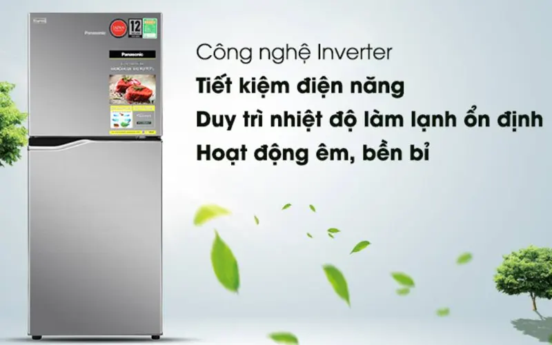 Tủ lạnh PANASONIC Inverter 170 lít NR-BA190PPVN