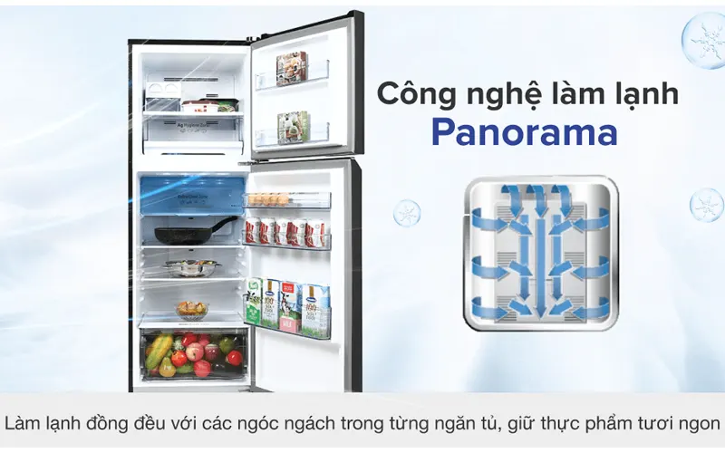 Tủ lạnh PANASONIC Inverter 306 lít NR-TV341VGMV