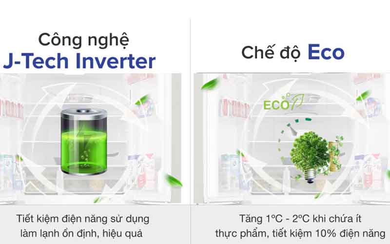 Tủ lạnh SHARP INVERTER 532 lít SJ-SBX530V-DS