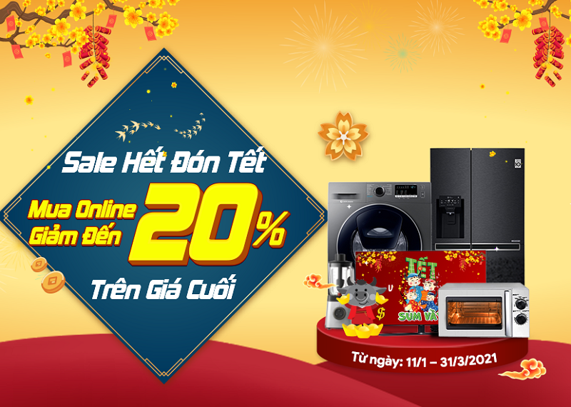 sale hết đón tết