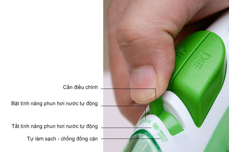 Giải mã các ký hiệu trên bàn ủi hơi nước để bàn