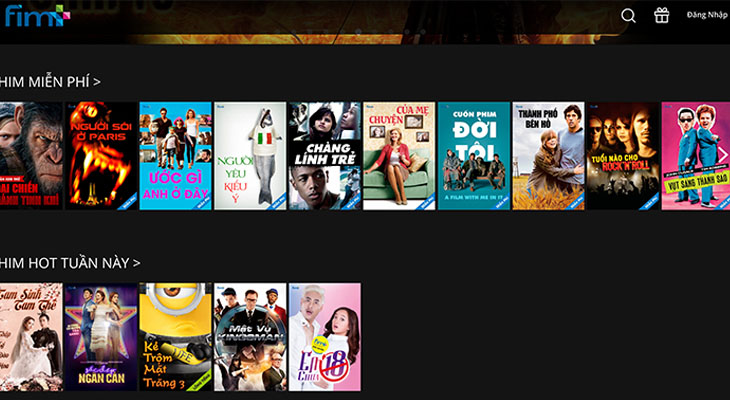 Hướng dẫn cách dùng ứng dụng Fim+ trên tivi Sony 2019