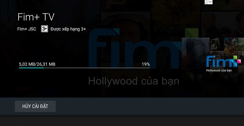 Hướng dẫn cách dùng ứng dụng Fim+ trên tivi Sony 2019