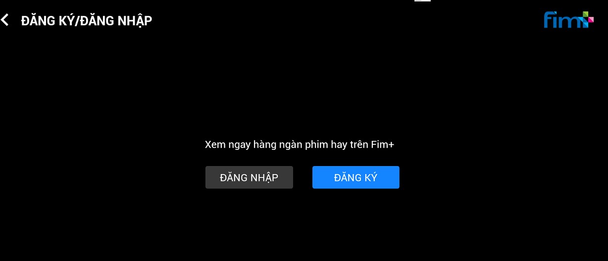 Hướng dẫn cách dùng ứng dụng Fim+ trên tivi Sony 2019
