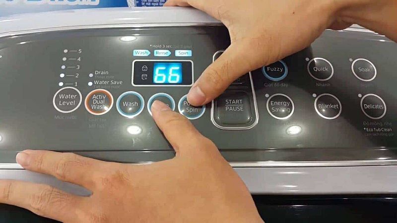 Lúc nào thì bạn cần phải reset máy giặt Sanyo?