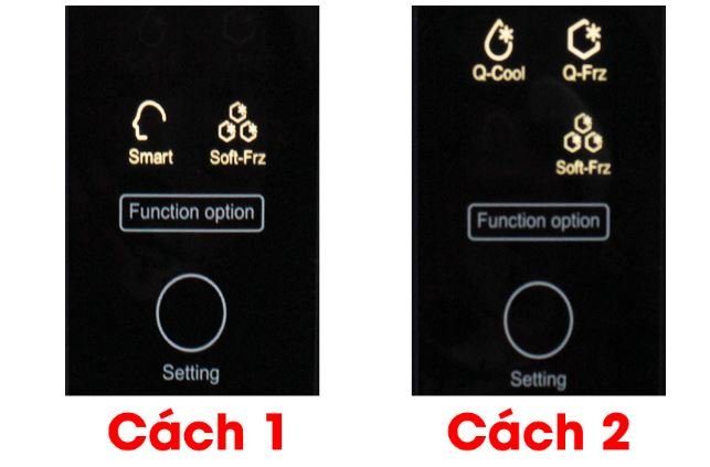 Cách sử dụng bảng điều khiển tủ lạnh Aqua