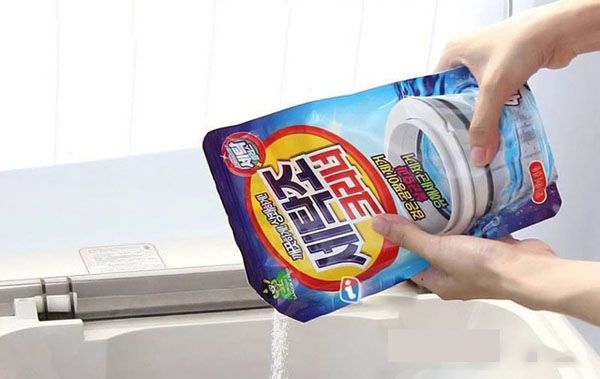 Cách sử dụng bột vệ sinh ở lồng giặt của máy giặc khoa học
