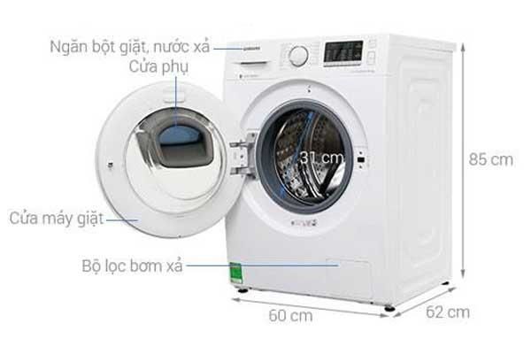 Hướng dẫn cách sử dụng máy giặt cửa trước Samsung