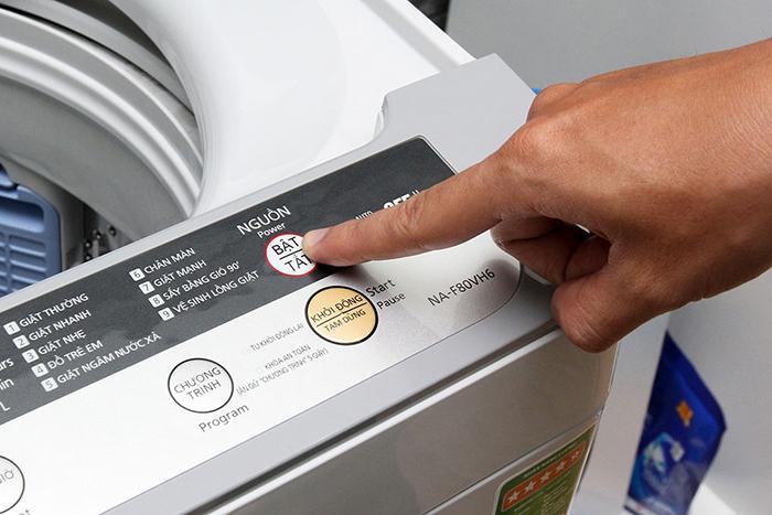 Sử dụng máy giặt Panasonic vô cùng đơn giản cho người mới bắt đầu